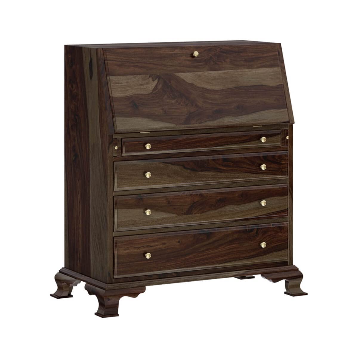 WoodMarwar Solid Sheesham Wood Chest of Drawer 6 Drawers & One Door & 4 Shelf Dresser for Home & Living Room