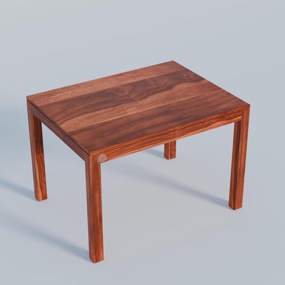 WoodMarwar Solid Sheesham Wood 4-Seater Dining Table | Premium Wooden Dining Furniture for Home