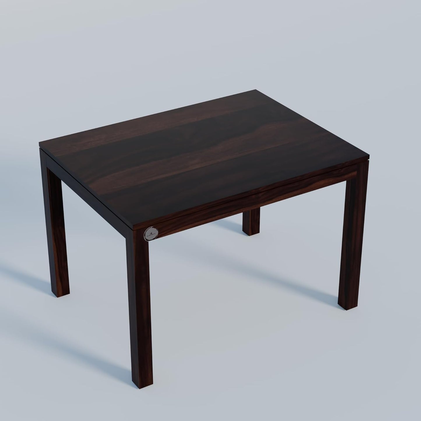 WoodMarwar Solid Sheesham Wood 4-Seater Dining Table | Premium Wooden Dining Furniture for Home