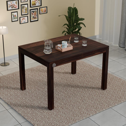 WoodMarwar Solid Sheesham Wood 6-Seater Dining Table | Premium Wooden Dining Furniture for Home