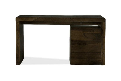 WoodMarwar Solid Sheesham Wood Study Table Workstation for Adult | Laptop Computer Desk with 3 Drawer Storage for Home & Office