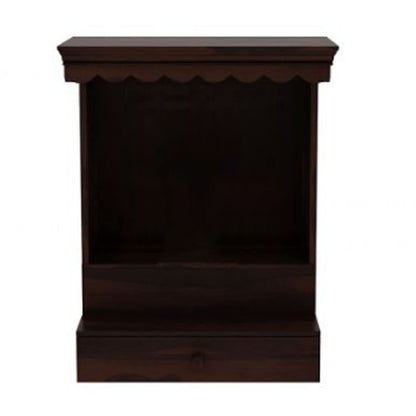 Woodmarwar Solid Sheesham Wood Temple(Mandir)In Honey Finish For Home & Office Furniture