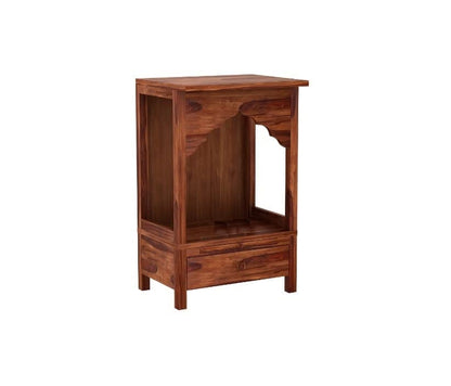 Woodmarwar Solid Sheesham Wooden Temple (Mandir) for Home & Office Furniture