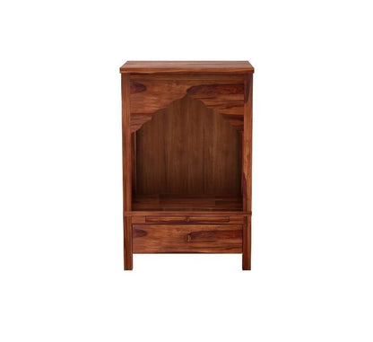 Woodmarwar Solid Sheesham Wooden Temple (Mandir) for Home & Office Furniture