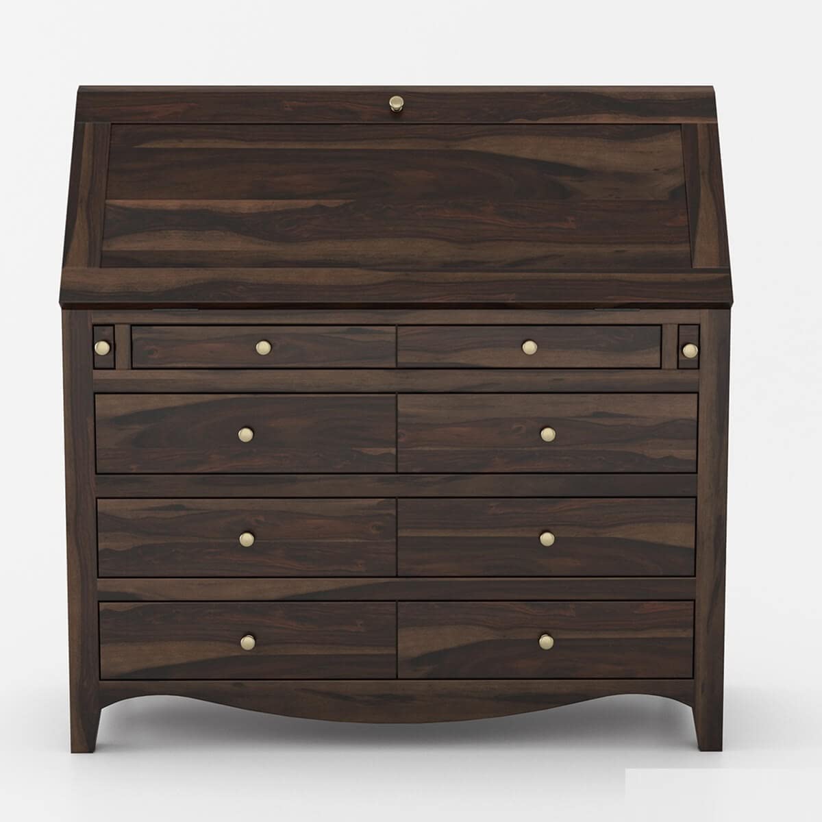 WoodMarwar Solid Sheesham Wood Chest of Drawer 13  Drawers & 6 Shelf & One Door Dresser for Home & Living Room