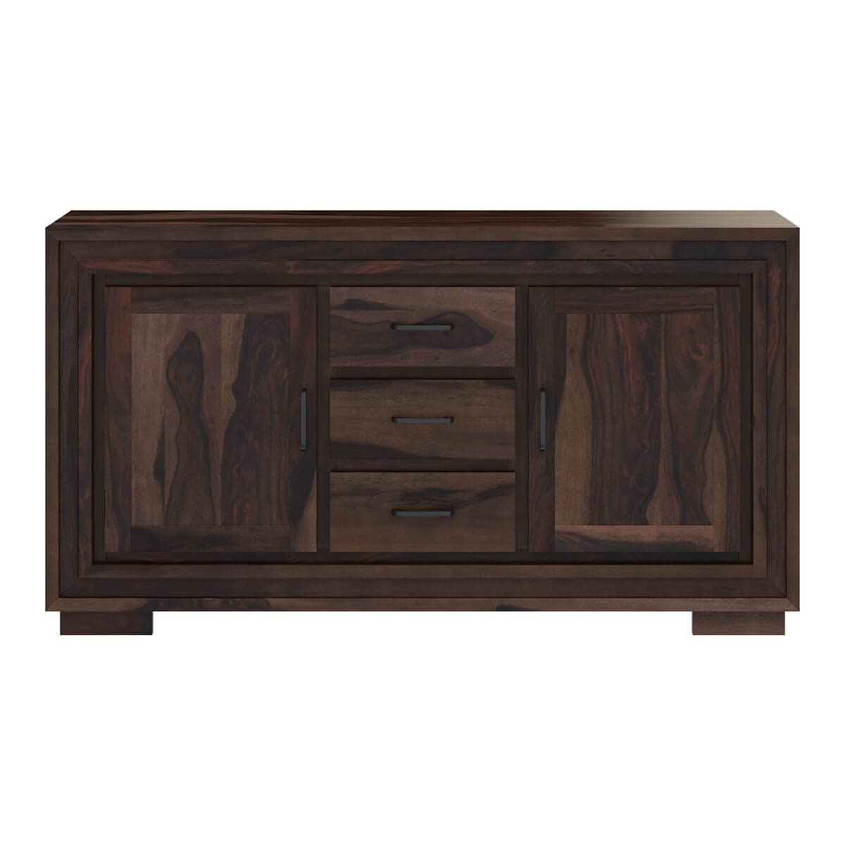 Woodmarwar Solid Sheesham Wood Sideboard With Storage for Living Room Furniture