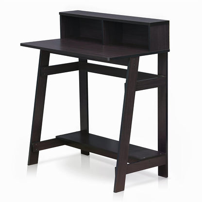 WoodMarwar Solid Sheesham Wooden Study Table With Open Shelf Storage Workstation for Home Office & Study Room | Solid Wooden Desk Writing Table | Laptop Computer Table for Adults
