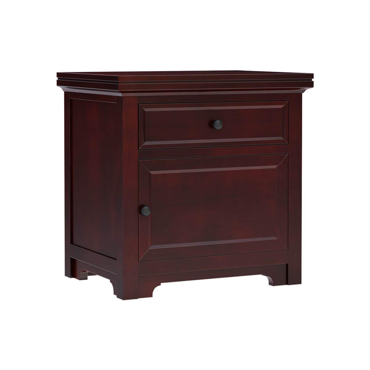 Woodmarwar Solid Sheesham Wood Bedside Table for Bedroom | Solid  Wood Bed Side Nightstand End Table with 1 Drawer & 1 Door Cabinet Storage for Home & Bed Room