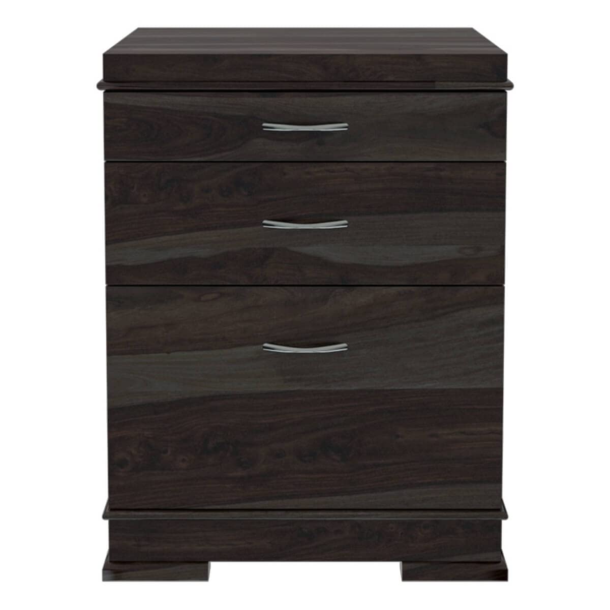 WoodMarwar Solid Sheesham Wood Chest of Drawer 3 Drawers Dresser for Home & Living Room