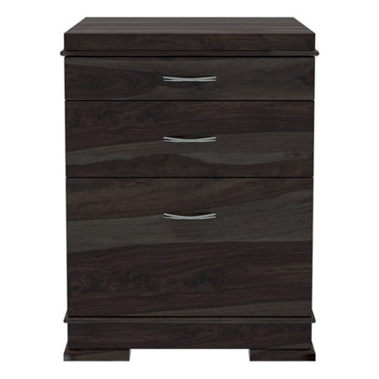 WoodMarwar Solid Sheesham Wood Chest of Drawer 3 Drawers Dresser for Home & Living Room