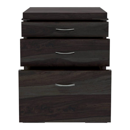 WoodMarwar Solid Sheesham Wood Chest of Drawer 3 Drawers Dresser for Home & Living Room