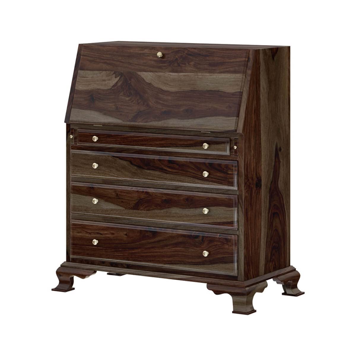 WoodMarwar Solid Sheesham Wood Chest of Drawer 6 Drawers & One Door & 4 Shelf  Dresser for Home & Living Room