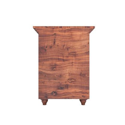 Woodmarwar Solid Sheesham Wood Pooja Mandir for Home | Solid Wooden Temple for Puja Room with 1 Drawer Storage | Pooja Ghar Wooden Furniture for Pooja Room | Pooja Mandap